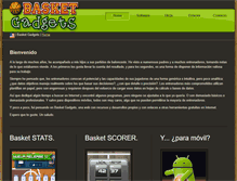 Tablet Screenshot of basketgadgets.com